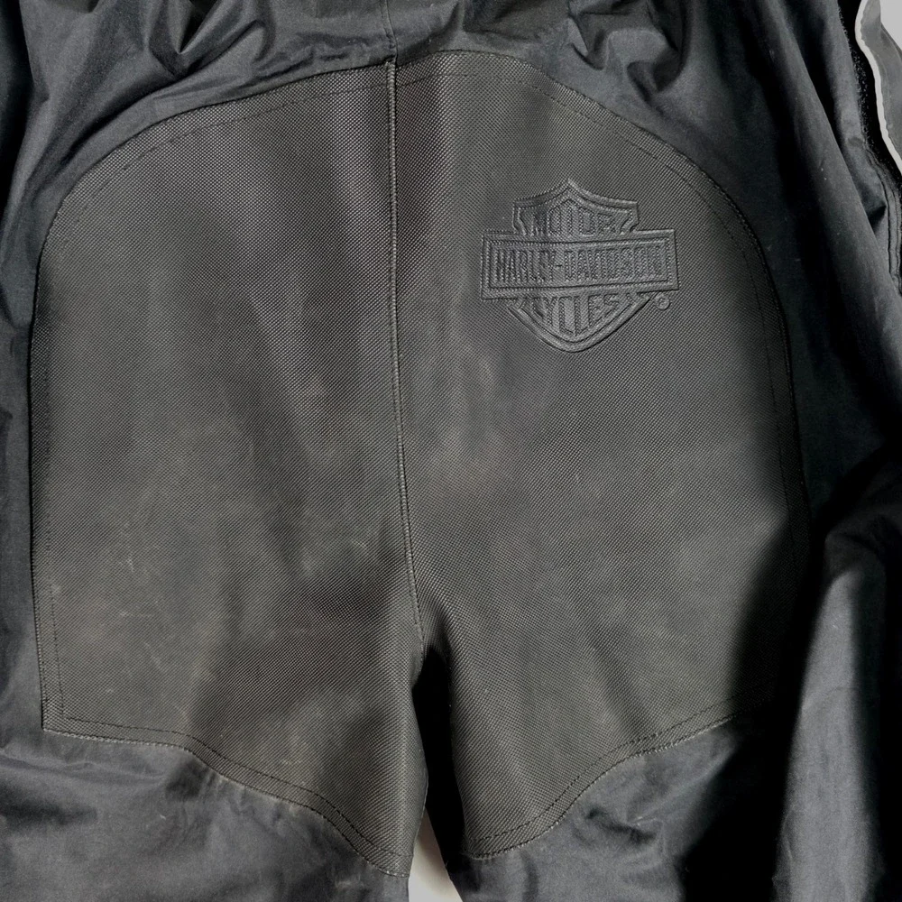 Harley Davidson Mens Motorcycle Riding Pants Black Water Resistant Medium Bootie